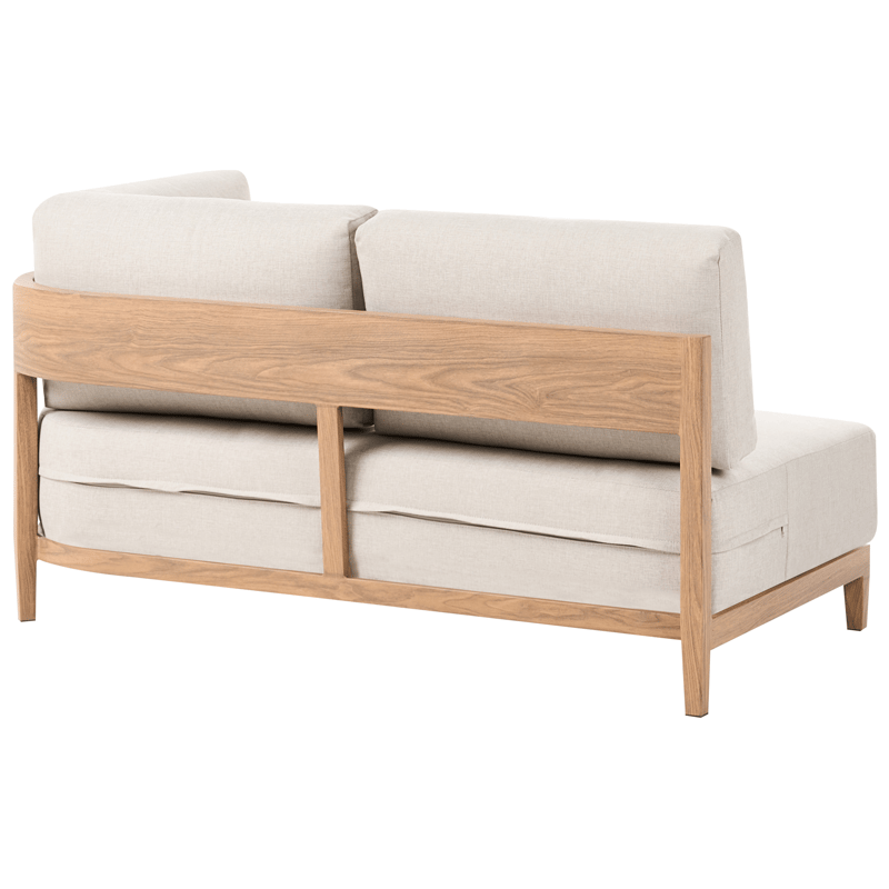 Soffa utomhus med Bord 2-Sits Sampieri - Brun/Beige - Utemöbler & utemiljö - Utegrupp - Soffgrupp utomhus