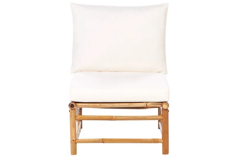 Soffgrupp Cerreto Vit/ljust trä - Vit/ljust trä - Utemöbler & utemiljö - Utegrupp - Soffgrupp utomhus