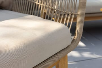 Soffgrupp Chania 2-sits Soffa + 2 Fåtöljer med bord Utomhus - Brun - Utemöbler & utemiljö - Utegrupp - Soffgrupp utomhus