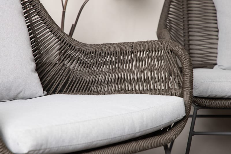 Davao Soffgrupp Utomhus 4-sits - Mörkgrå - Utemöbler & utemiljö - Loungemöbler - Loungeset & loungegrupp