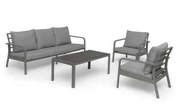 Soffgrupp Hillerstorp Hånger - Sand - Utemöbler & utemiljö - Utegrupp - Soffgrupp utomhus