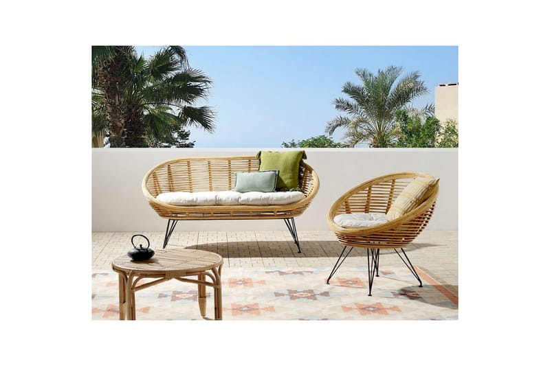 Soffgrupp Maratea 2-Sits - 2-Sits - Utemöbler & utemiljö - Utegrupp - Soffgrupp utomhus