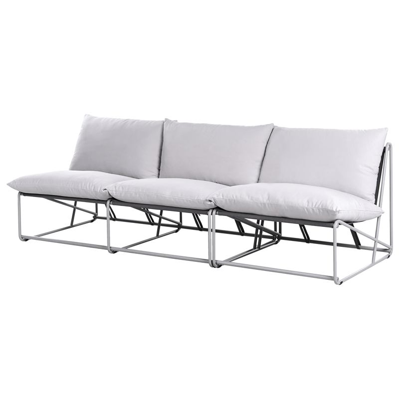 Soffgrupp utomhus 3-Sits Pico - Grå - Utemöbler & utemiljö - Utegrupp - Soffgrupp utomhus