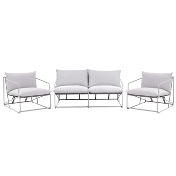 Soffgrupp utomhus 4-Sits Ponte - Grå - Utemöbler & utemiljö - Utegrupp - Soffgrupp utomhus