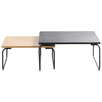 Soffgrupp utomhus 5-Sits Venaria med Bord - Svart/Beige - Utemöbler & utemiljö - Utegrupp - Soffgrupp utomhus