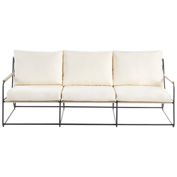 Soffgrupp utomhus 5-Sits Venaria med Bord - Svart/Beige - Utemöbler & utemiljö - Utegrupp - Soffgrupp utomhus