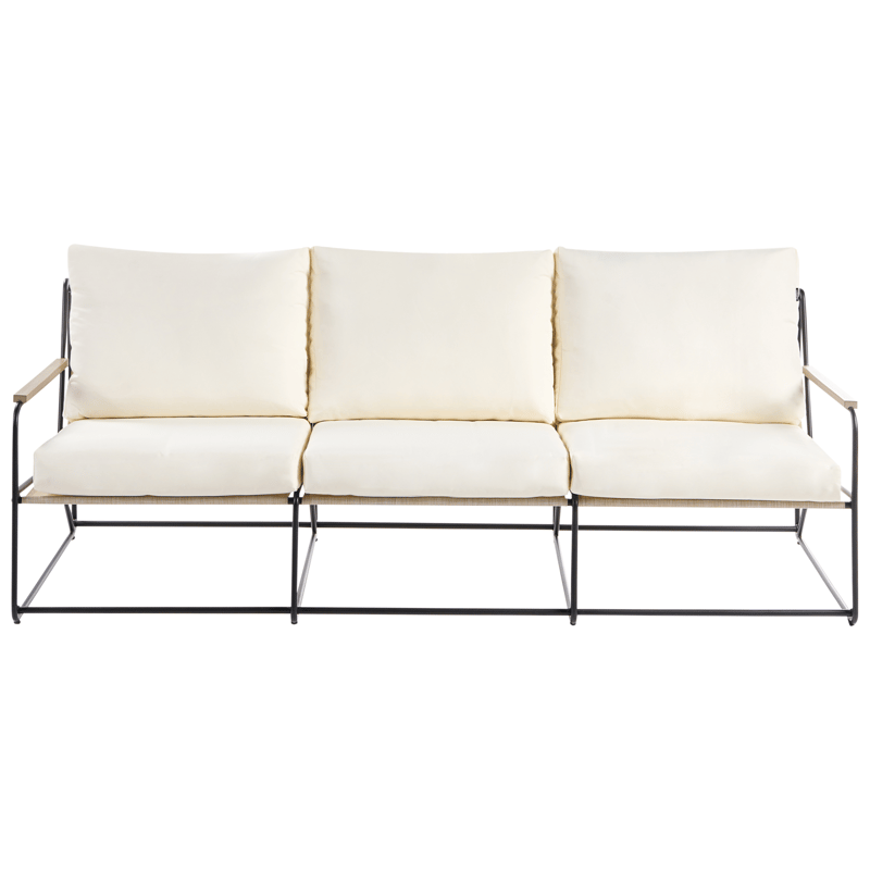 Soffgrupp utomhus 5-Sits Venaria med Bord - Svart/Beige - Utemöbler & utemiljö - Utegrupp - Soffgrupp utomhus