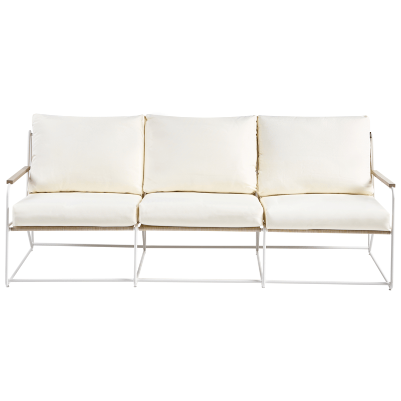 Soffgrupp utomhus 5-Sits Venaria med Bord - Vit/Beige - Utemöbler & utemiljö - Utegrupp - Soffgrupp utomhus