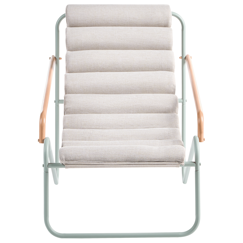 Soffgrupp utomhus med Bord 2-Sits Pasto - Grön/Beige - Utemöbler & utemiljö - Utegrupp - Cafegrupp & cafeset