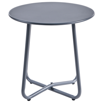 Soffgrupp utomhus med Bord 2-Sits Pasto - Grå/Beige - Utemöbler & utemiljö - Utegrupp - Cafegrupp & cafeset