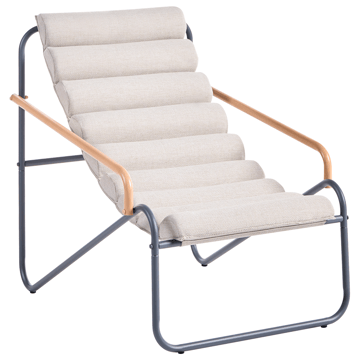 Soffgrupp utomhus med Bord 2-Sits Pasto - Grå/Beige - Utemöbler & utemiljö - Utegrupp - Cafegrupp & cafeset