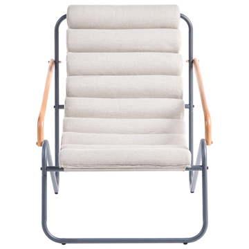 Soffgrupp utomhus med Bord 2-Sits Pasto - Grå/Beige - Utemöbler & utemiljö - Utegrupp - Cafegrupp & cafeset