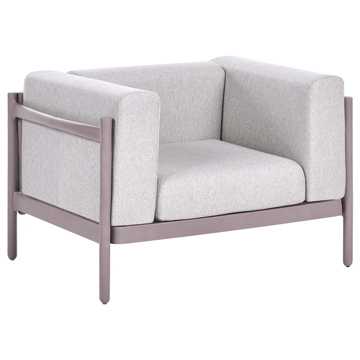 Soffgrupp utomhus med Bord 4-Sits Ferretti - Grå/Beige - Utemöbler & utemiljö - Utegrupp - Soffgrupp utomhus