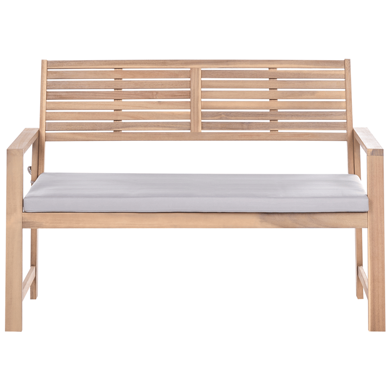 Soffgrupp utomhus med Bord 4-Sits Fiames Akaciaträ - Brun/Grå - Utemöbler & utemiljö - Utegrupp - Soffgrupp utomhus