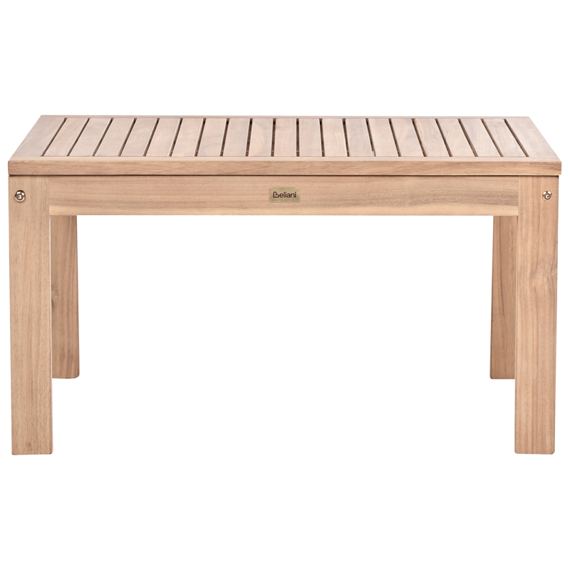 Soffgrupp utomhus med Bord 4-Sits Fiames Akaciaträ - Brun/Grå - Utemöbler & utemiljö - Utegrupp - Soffgrupp utomhus