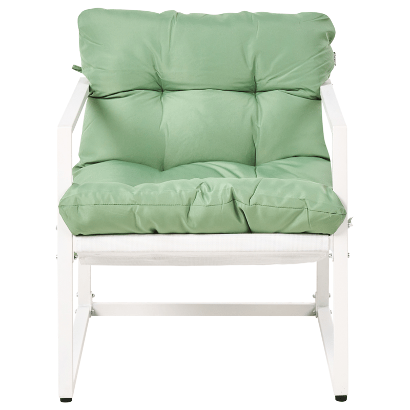 Soffgrupp utomhus med Bord 4-Sits Garda - Grön/Vit - Utemöbler & utemiljö - Utegrupp - Soffgrupp utomhus