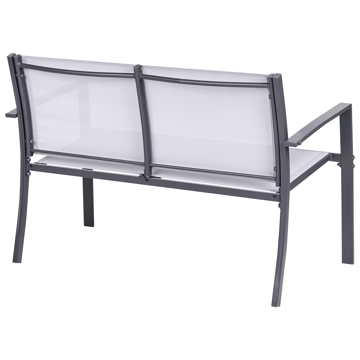 Soffgrupp utomhus med Bord 4-Sits Tavoleto - Grå - Utemöbler & utemiljö - Utegrupp - Soffgrupp utomhus