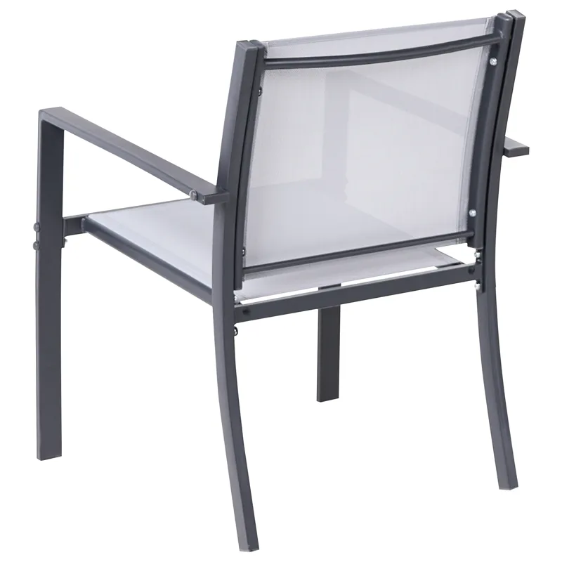 Soffgrupp utomhus med Bord 4-Sits Tavoleto - Grå - Utemöbler & utemiljö - Utegrupp - Soffgrupp utomhus