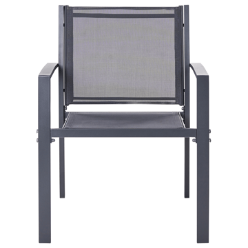 Soffgrupp utomhus med Bord 4-Sits Tavoleto - Mörkgrå - Utemöbler & utemiljö - Utegrupp - Soffgrupp utomhus