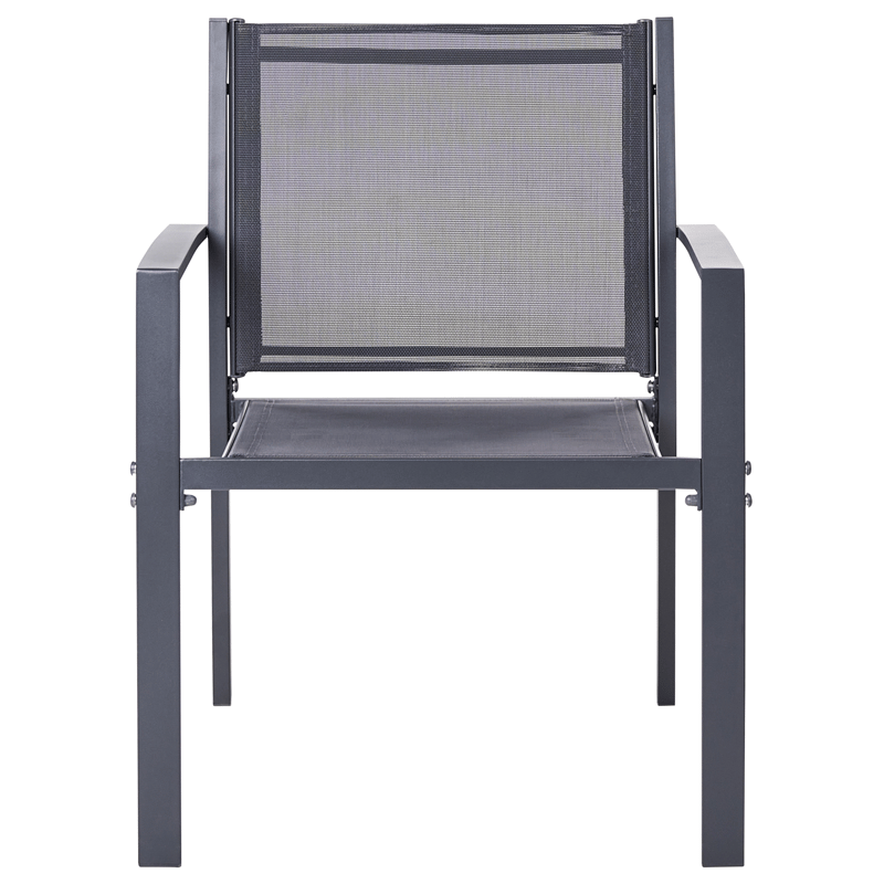 Soffgrupp utomhus med Bord 4-Sits Tavoleto - Mörkgrå - Utemöbler & utemiljö - Utegrupp - Soffgrupp utomhus