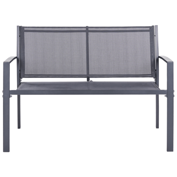 Soffgrupp utomhus med Bord 4-Sits Tavoleto - Mörkgrå - Utemöbler & utemiljö - Utegrupp - Soffgrupp utomhus