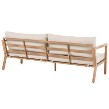 Soffgrupp utomhus med Bord 5-Sits Oneta - Brun/Beige - Utemöbler & utemiljö - Utegrupp - Soffgrupp utomhus