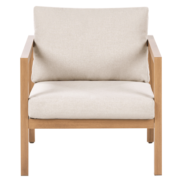 Soffgrupp utomhus med Bord 5-Sits Oneta - Brun/Beige - Utemöbler & utemiljö - Utegrupp - Soffgrupp utomhus