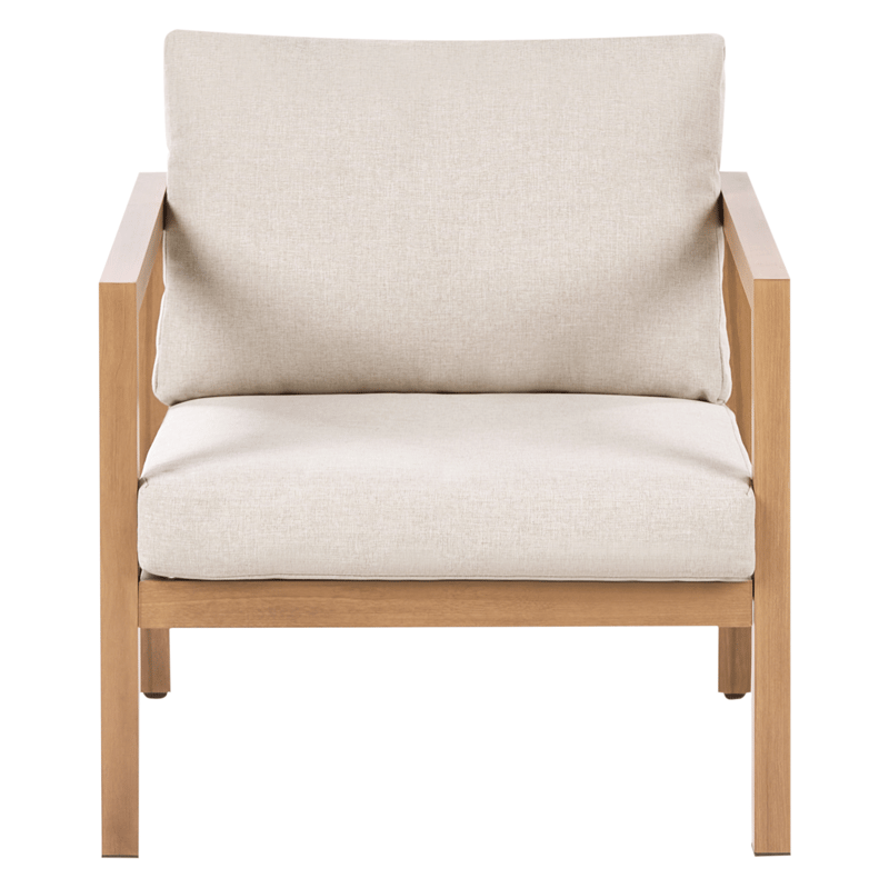 Soffgrupp utomhus med Bord 5-Sits Oneta - Brun/Beige - Utemöbler & utemiljö - Utegrupp - Soffgrupp utomhus