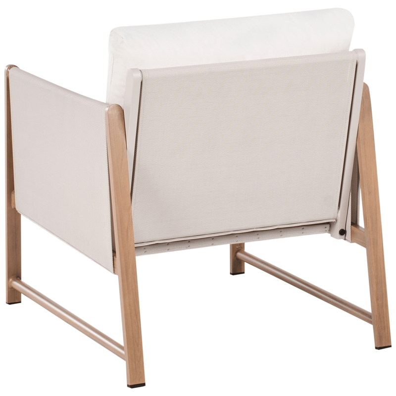 Soffgrupp utomhus med Bord och Fotpall 5-Sits Nola - Beige/Brun - Utemöbler & utemiljö - Utegrupp - Soffgrupp utomhus