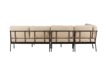 Pehnna Soffgrupp Utomhus 5-sits - Svart - Utemöbler & utemiljö - Loungemöbler - Loungeset & loungegrupp