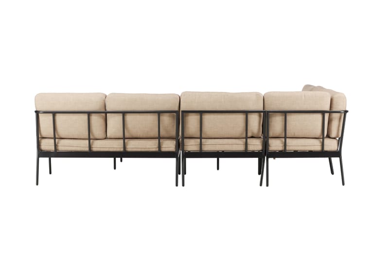 Pehnna Soffgrupp Utomhus 5-sits - Svart - Utemöbler & utemiljö - Loungemöbler - Loungeset & loungegrupp