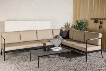 Pehnna Soffgrupp Utomhus 5-sits - Svart - Utemöbler & utemiljö - Loungemöbler - Loungeset & loungegrupp