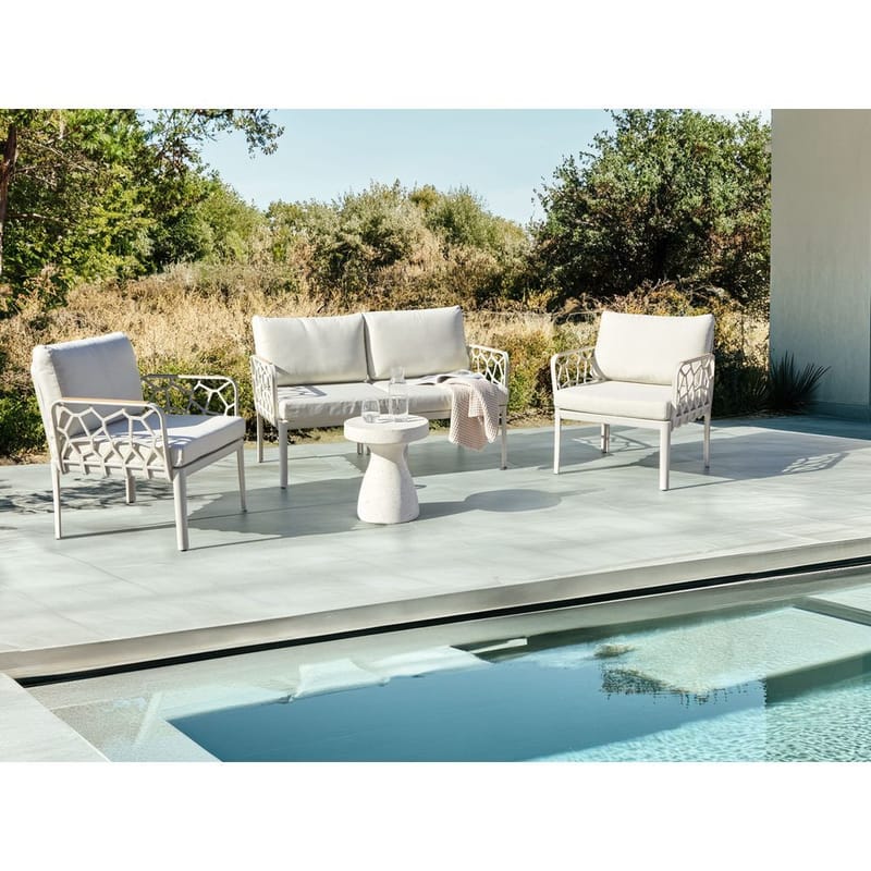 Soffset Eriche - Beige, brun - Utemöbler & utemiljö - Utegrupp - Soffgrupp utomhus