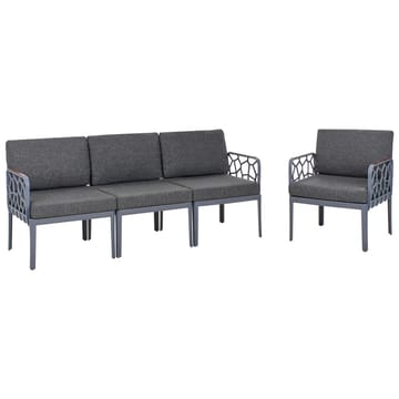 Soffset Eriche - Grå, brun - Utemöbler & utemiljö - Utegrupp - Soffgrupp utomhus