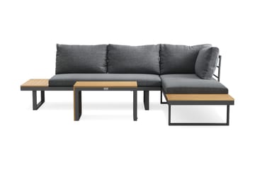 Sonia Soffgrupp Utomhus  4-sits - Grå - Utemöbler & utemiljö - Utegrupp - Soffgrupp utomhus