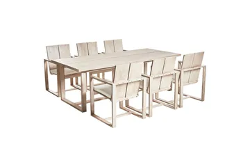 Trädgårdsgrupp Azzanello set om 6 - Utemöbler & utemiljö - Utegrupp - Matgrupp utomhus