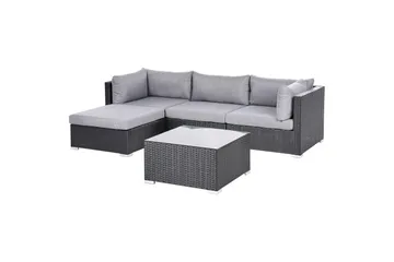 Trädgårdshörnsoffa Sano - Högervänd - Utemöbler & utemiljö - Utegrupp - Soffgrupp utomhus