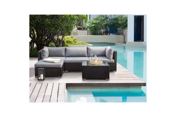 Trädgårdshörnsoffa Sano - Högervänd - Utemöbler & utemiljö - Utegrupp - Soffgrupp utomhus