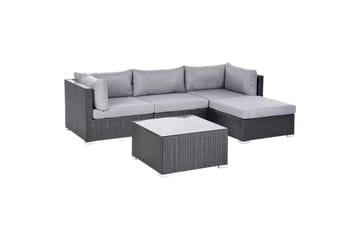 Trädgårdshörnsoffa Sano - Vänstervänd - Utemöbler & utemiljö - Utegrupp - Soffgrupp utomhus