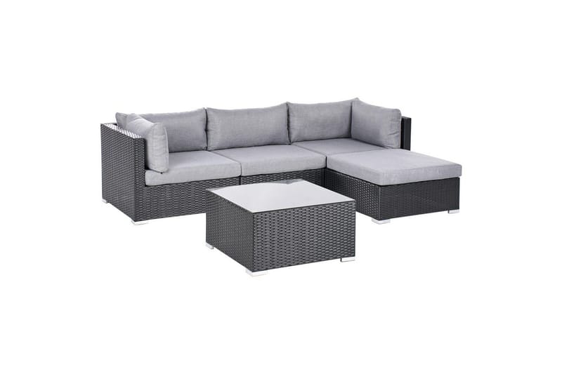 Trädgårdshörnsoffa Sano - Vänstervänd - Utemöbler & utemiljö - Utegrupp - Soffgrupp utomhus