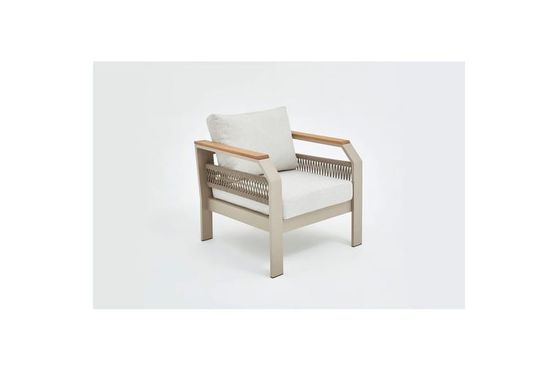 Trädgårdsloungeset Farra Beige - Beige - Utemöbler & utemiljö - Utegrupp - Soffgrupp utomhus