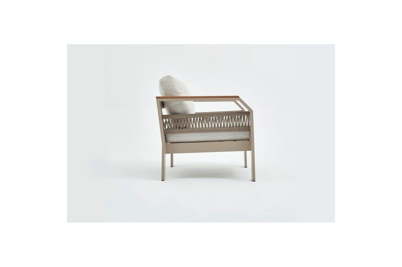 Trädgårdsloungeset Farra Beige - Beige - Utemöbler & utemiljö - Utegrupp - Soffgrupp utomhus