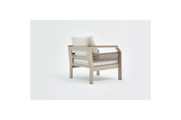 Trädgårdsloungeset Farra Beige - Beige - Utemöbler & utemiljö - Utegrupp - Soffgrupp utomhus
