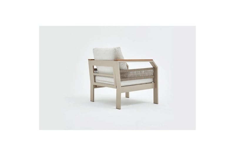 Trädgårdsloungeset Farra Beige - Beige - Utemöbler & utemiljö - Utegrupp - Soffgrupp utomhus