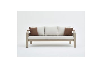 Trädgårdsloungeset Farra Beige - Beige - Utemöbler & utemiljö - Utegrupp - Soffgrupp utomhus