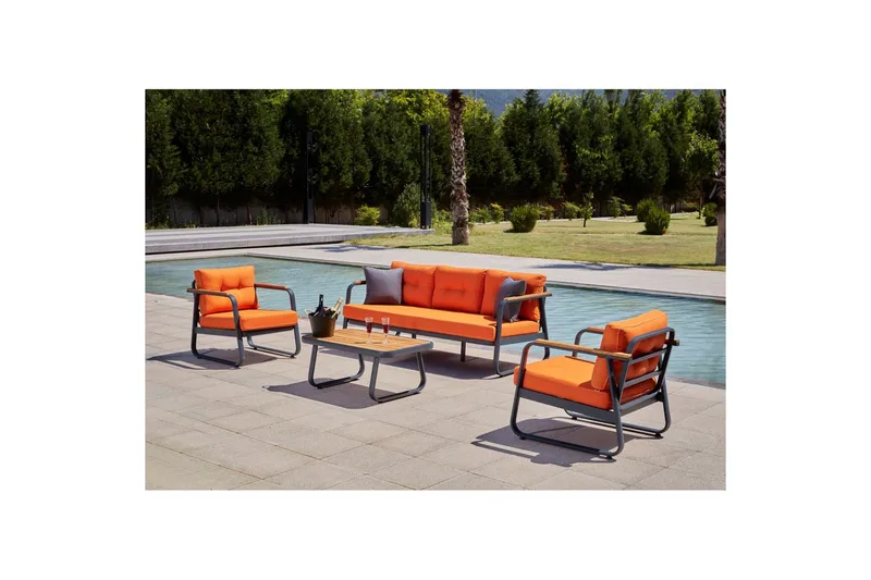 Trädgårdsloungeset Rio Apelsin, Apelsin