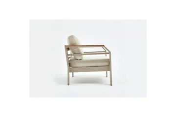 Trädgårdsloungeset Sudassento Beige - Beige - Utemöbler & utemiljö - Utegrupp - Soffgrupp utomhus