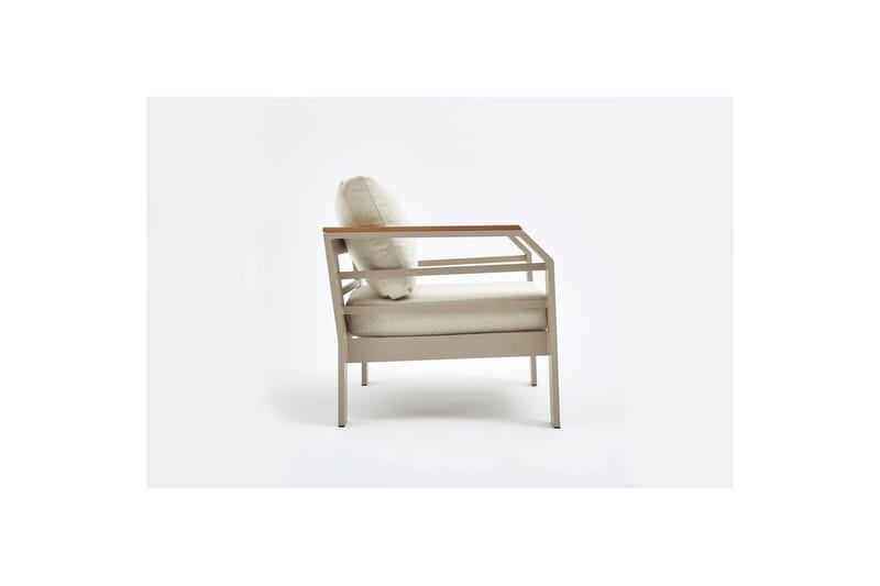 Trädgårdsloungeset Sudassento Beige - Beige - Utemöbler & utemiljö - Utegrupp - Soffgrupp utomhus