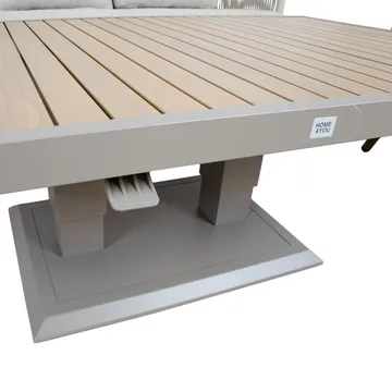 Trädgårdsmöbelset Bränor 6 delar - beige - Utemöbler & utemiljö - Utegrupp - Cafegrupp & cafeset