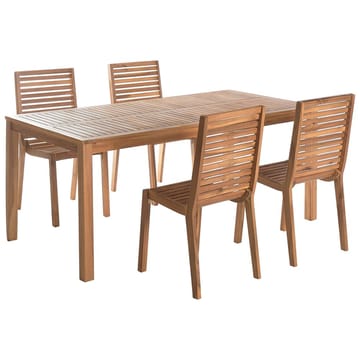 Trädgårdsmatgrupp 4-sits Ombriano - Utemöbler & utemiljö - Utegrupp - Matgrupp utomhus